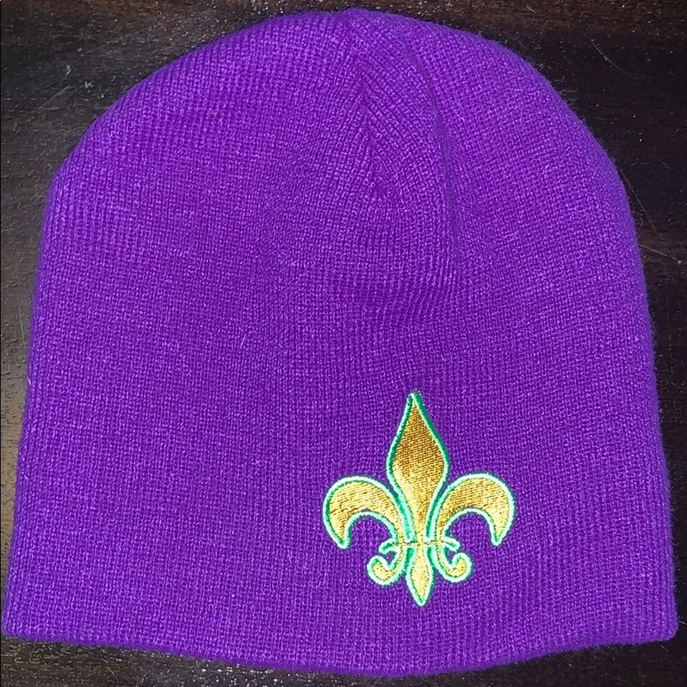 Mardi Gras Beanie